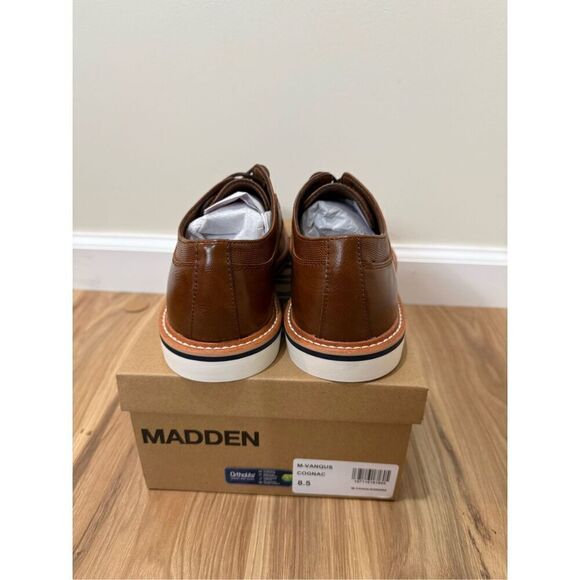 Madden NWT cognac V-Vanqus shoes sz 8.5